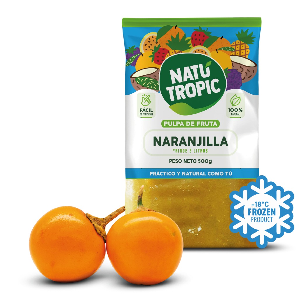 IQF Ecuadorian Lulo Pulp - Pulpa de Naranjilla Ecuatoriana Congelado 500g