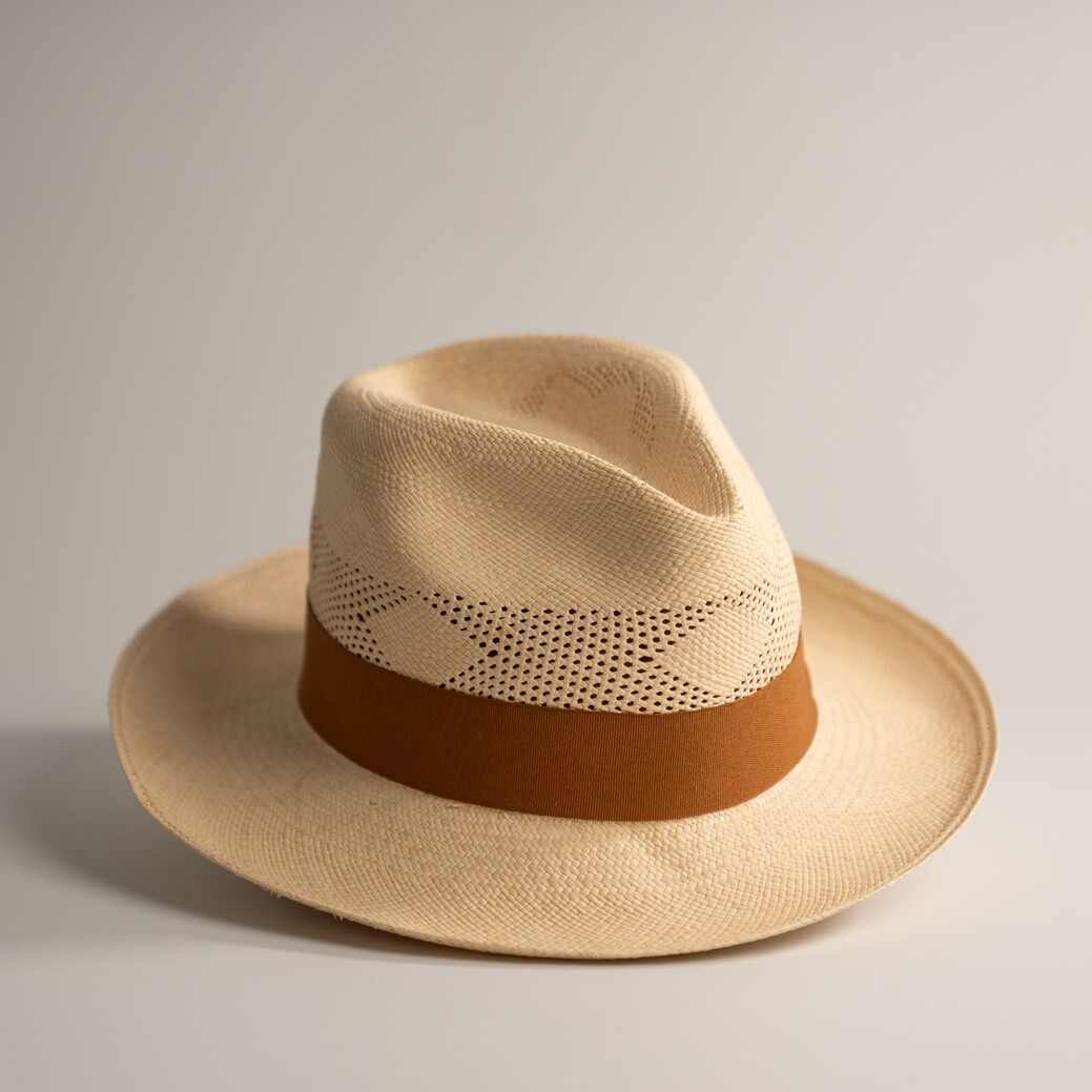 Classic handmade Toquilla Straw Hat