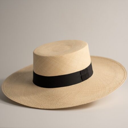 Handmade Toquilla Straw Bolero Wide Brim