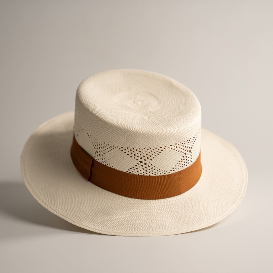 Handmade Toquilla Straw Bolero Small Brim