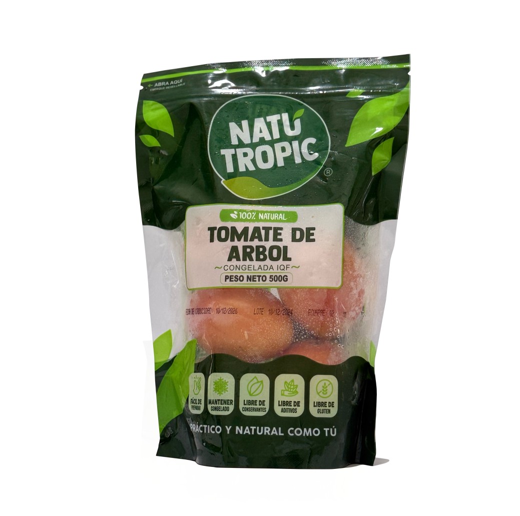 IQF Ecuadorian Tamarillo - Tomate de árbol Ecuatoriano Congelado 500g